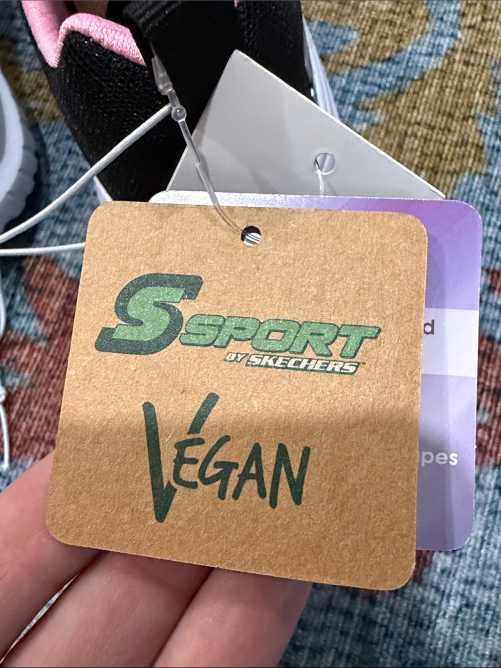 NWT • Sport by Sketchers • vegan memory foam slip on shoes - Picture 5 of 7